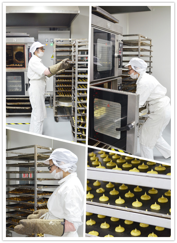 14高职烹饪班许佳利学徒在制作饼干