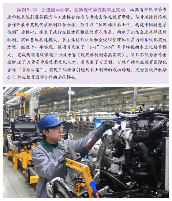 案例五 引进国际标准,创新现代学徒制本土实践 案例五 引进国际标准,创新现代学徒制本土实践